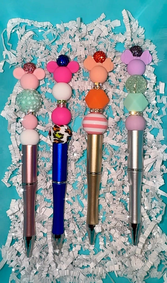 Minnie Bling Pen - Color Options